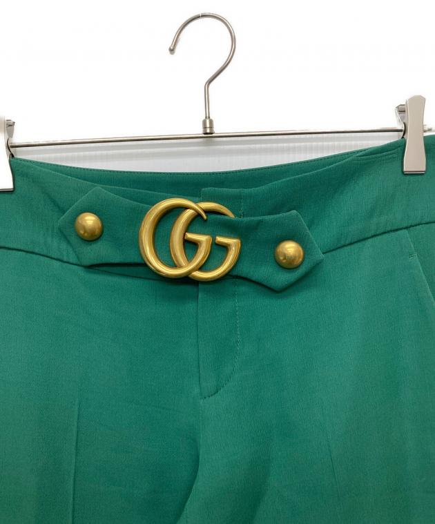 中古・古着通販】GUCCI (グッチ) GGマーモントベルトパンツ/ 462569