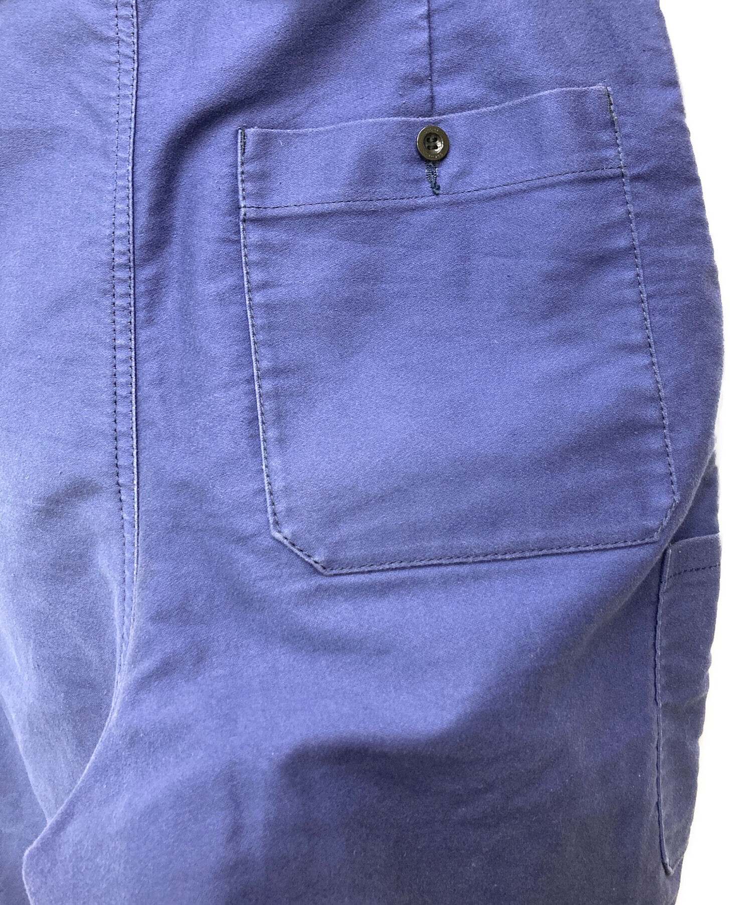 中古・古着通販】sacai (サカイ) Moleskin Pants ブルー サイズ:2