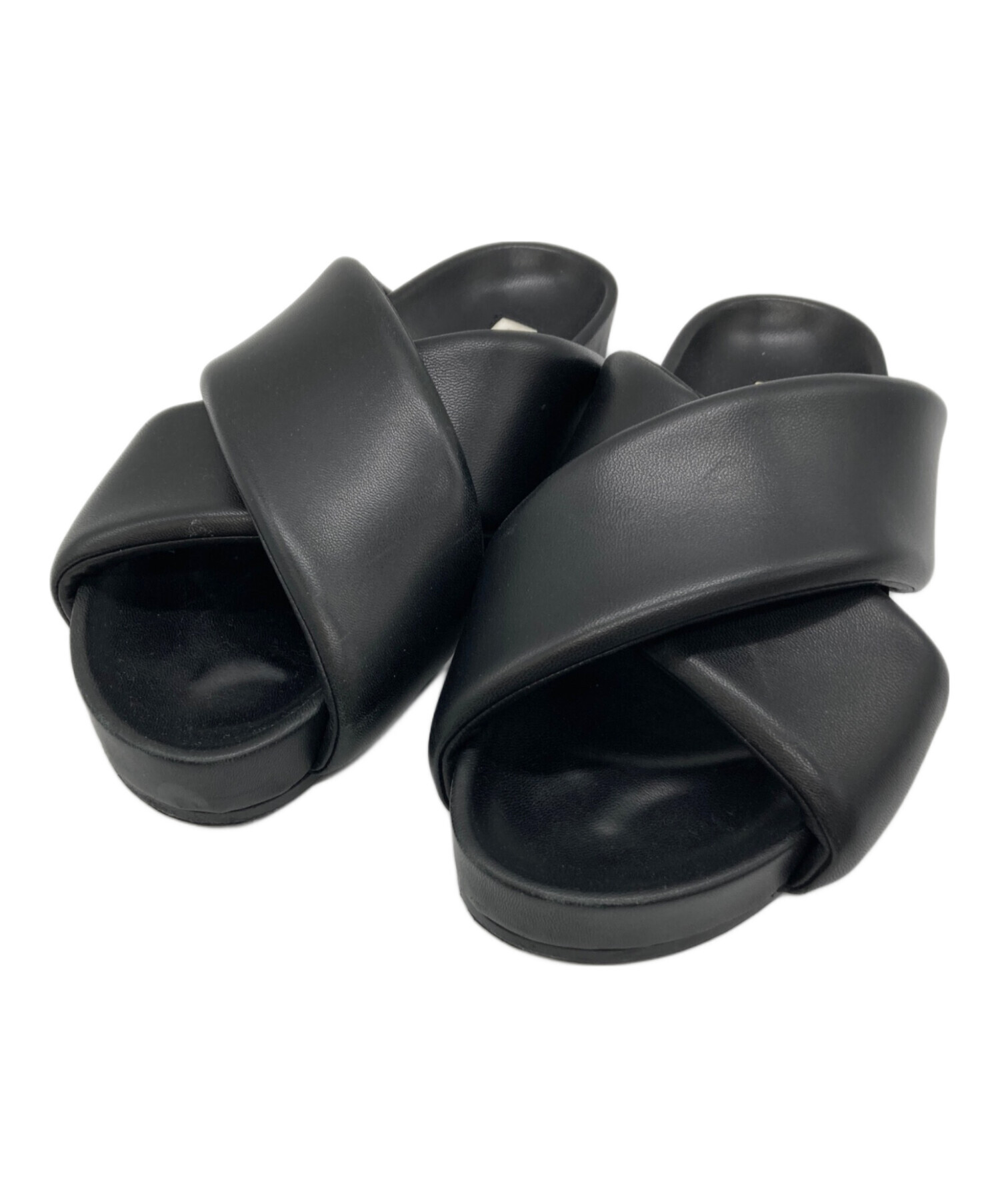 中古・古着通販】JIL SANDER (ジルサンダー) クロスストラップレザー 