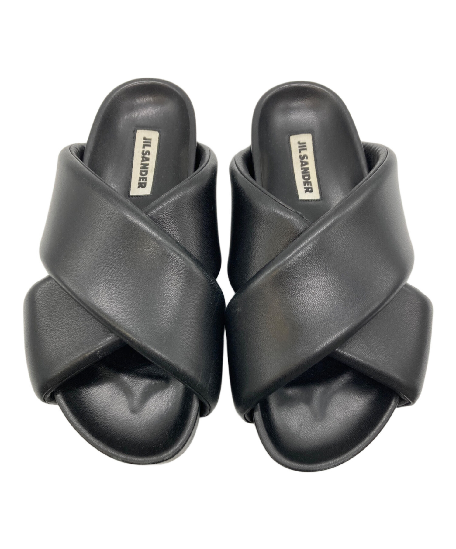 中古・古着通販】JIL SANDER (ジルサンダー) クロスストラップレザー 