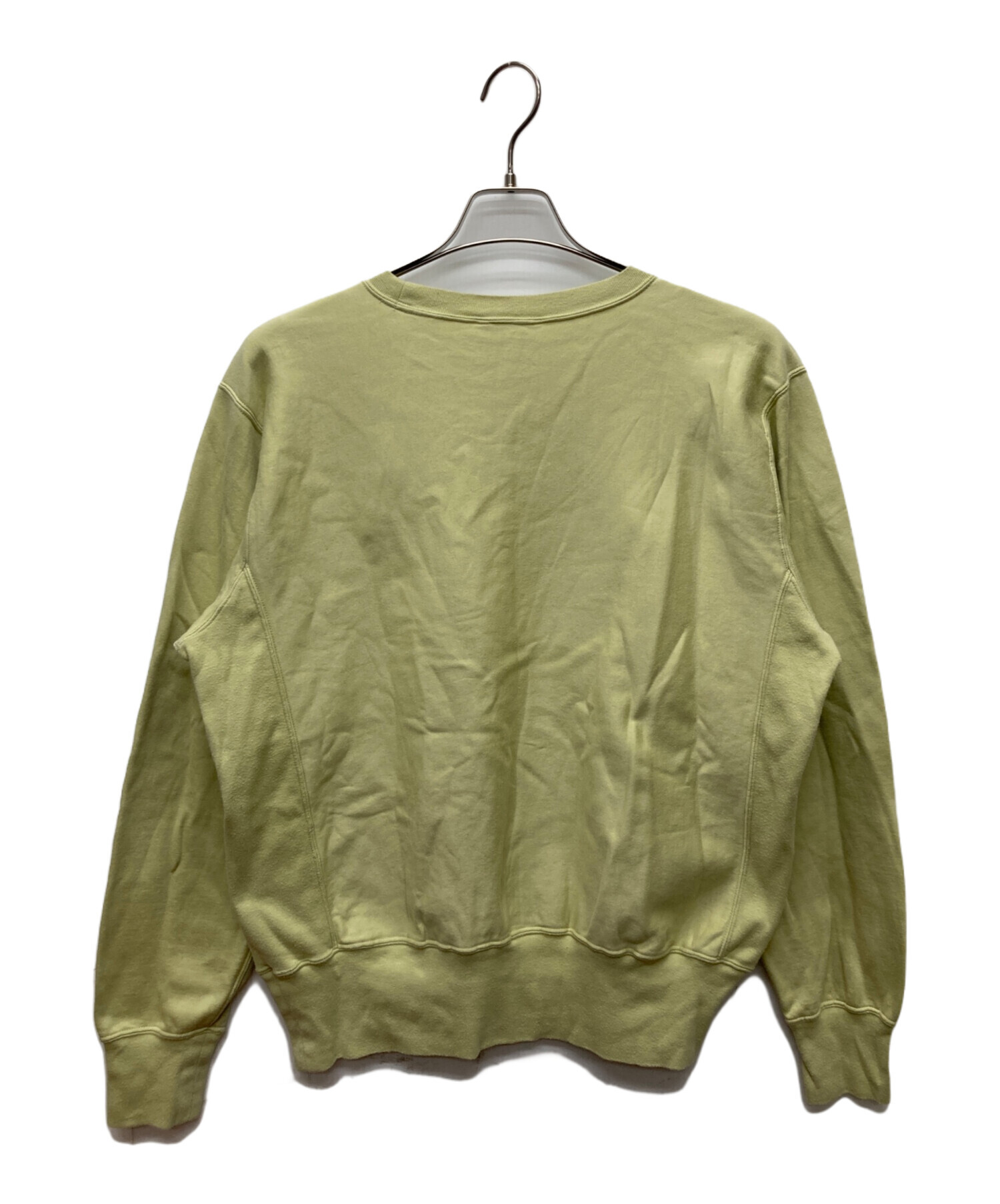 AURALEE グリーン マウンテンパーカー サイズ4 中古・古着通販】AURALEE (オーラリー) ELASTIC HIGH GAUGE SWEAT