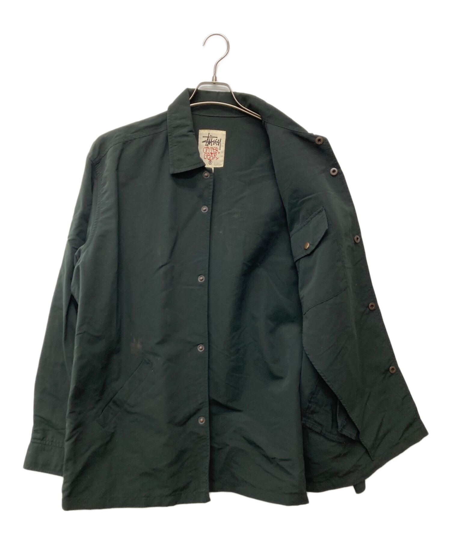 【Old Stussy ‼️】USA製 Outer Gear ナイロンジャケット 中古・古着通販】STUSSY OUTER GEAR (ステューシー アウターギア
