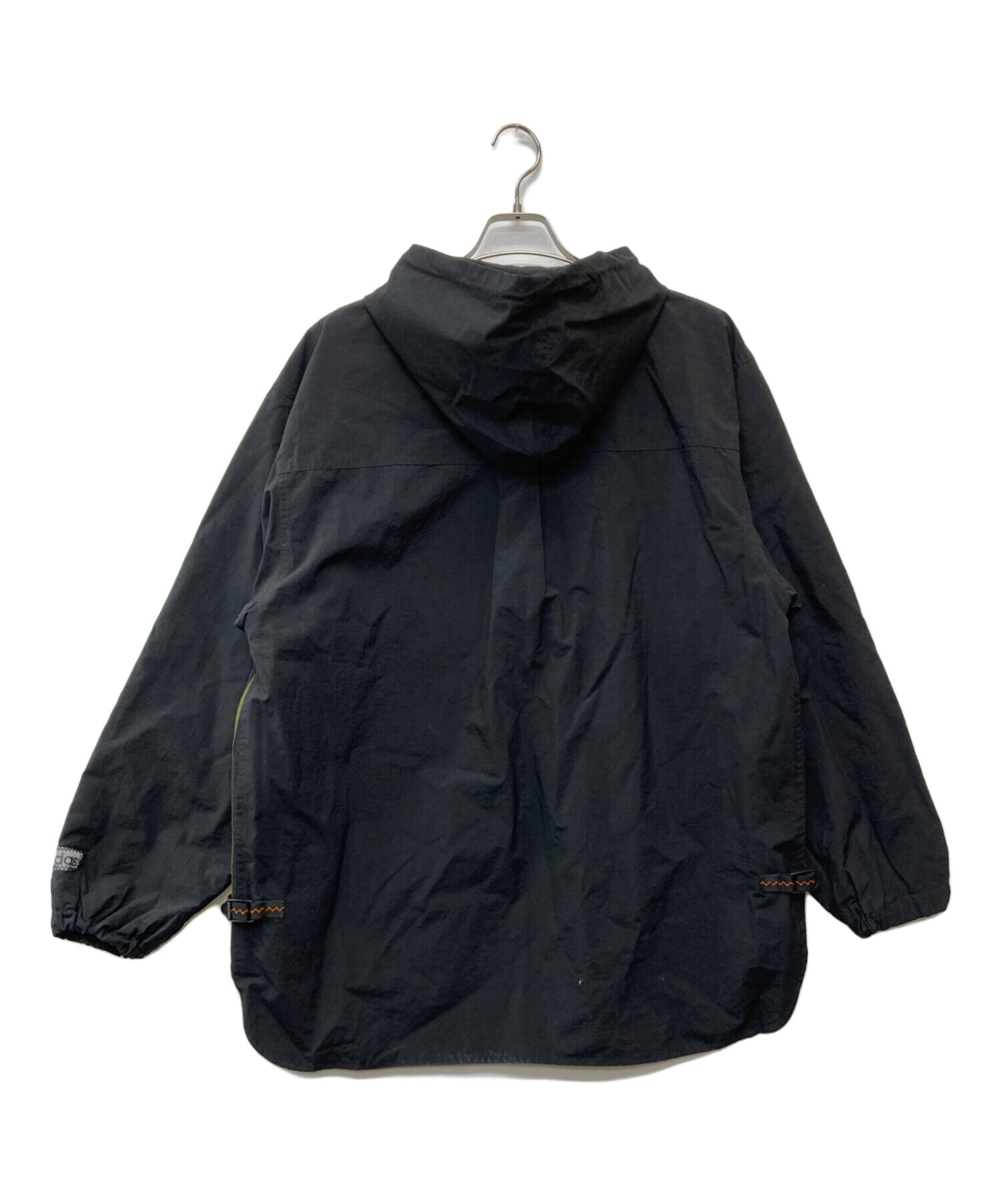 中古・古着通販】adidas (アディダス) アノラックパーカー ブラック