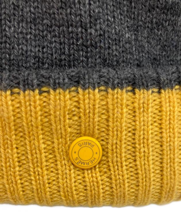 中古・古着通販】HERMES (エルメス) ニットキャップニット帽 グレー
