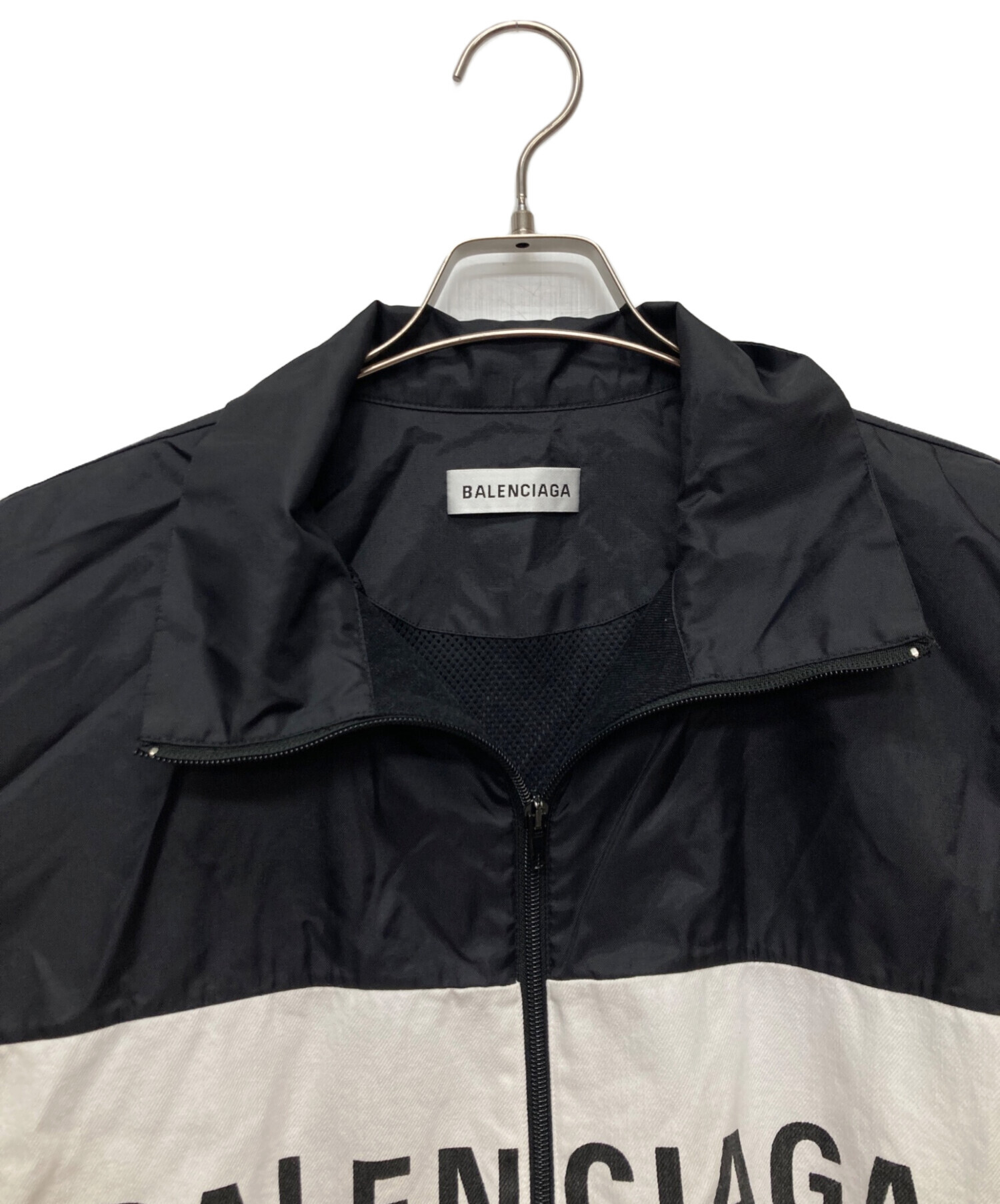 中古・古着通販】BALENCIAGA (バレンシアガ) Nylon Logo Denim Jacket