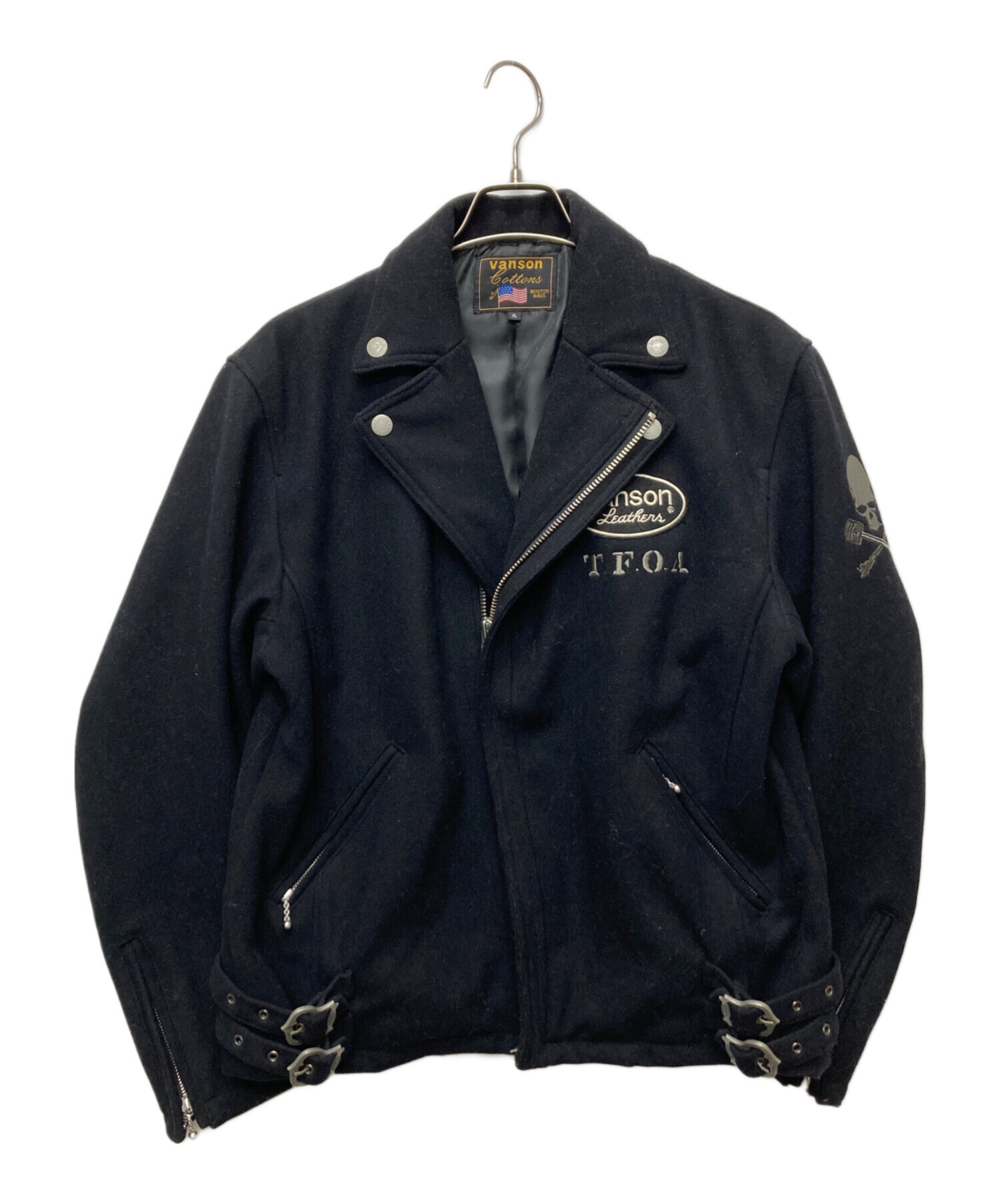 中古・古着通販】VANSON (バンソン) CROWS (クローズ) 武装戦線ウール