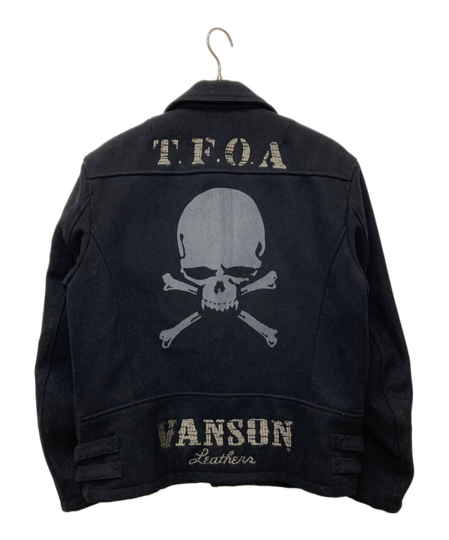 中古・古着通販】VANSON (バンソン) CROWS (クローズ) 武装戦線ウール