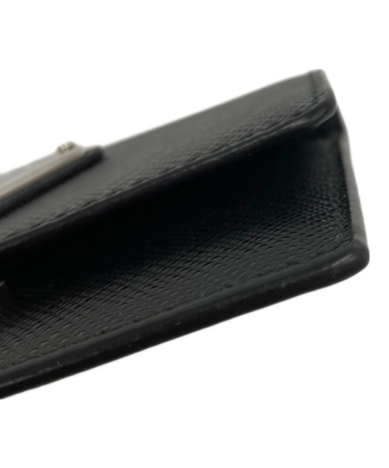 中古・古着通販】PRADA (プラダ) サフィアーノレザートライアングル