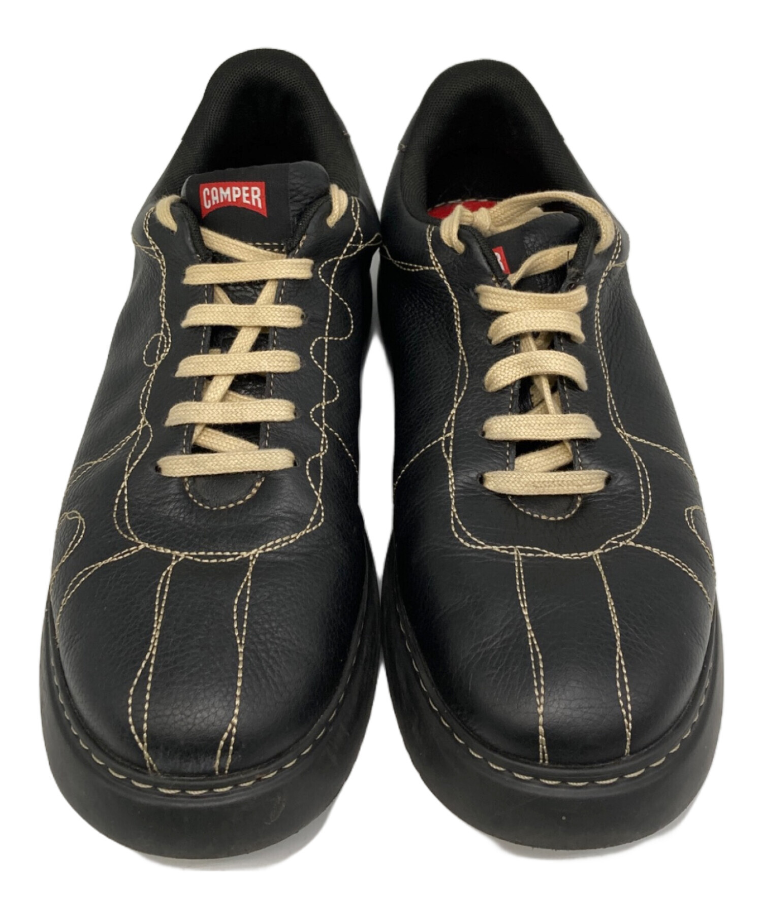 中古・古着通販】CAMPER (カンペール) ツインズ レザースニーカー