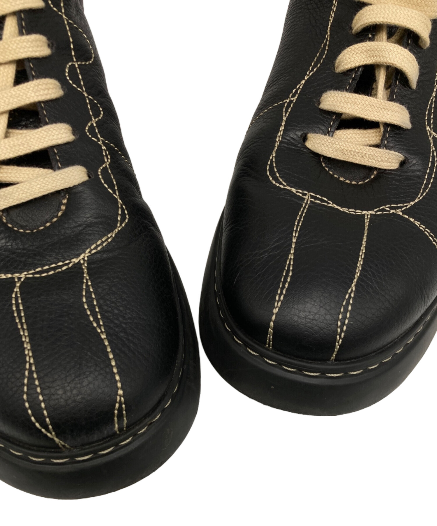 中古・古着通販】CAMPER (カンペール) ツインズ レザースニーカー