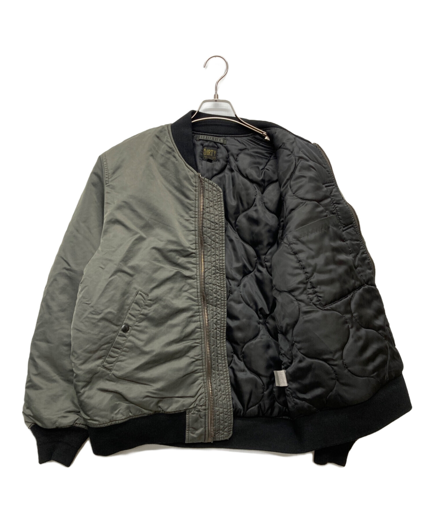 AT-DIRTY MA-1 フライトジャケット 中古・古着通販】AT-DIRTY (アットダーティ) FLIGHT JACKET MA 1
