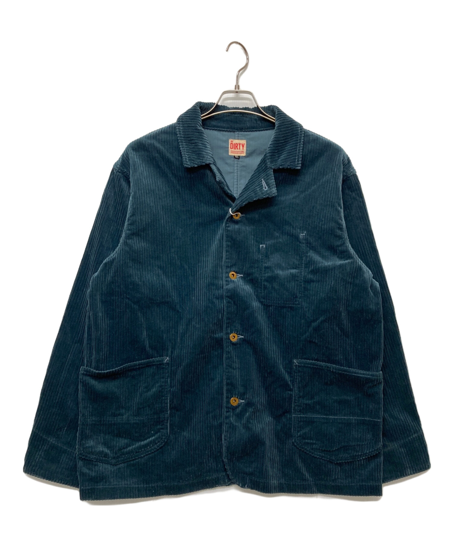 中古・古着通販】AT-DIRTY (アットダーティ) WORKERS JACKET CORDUROY