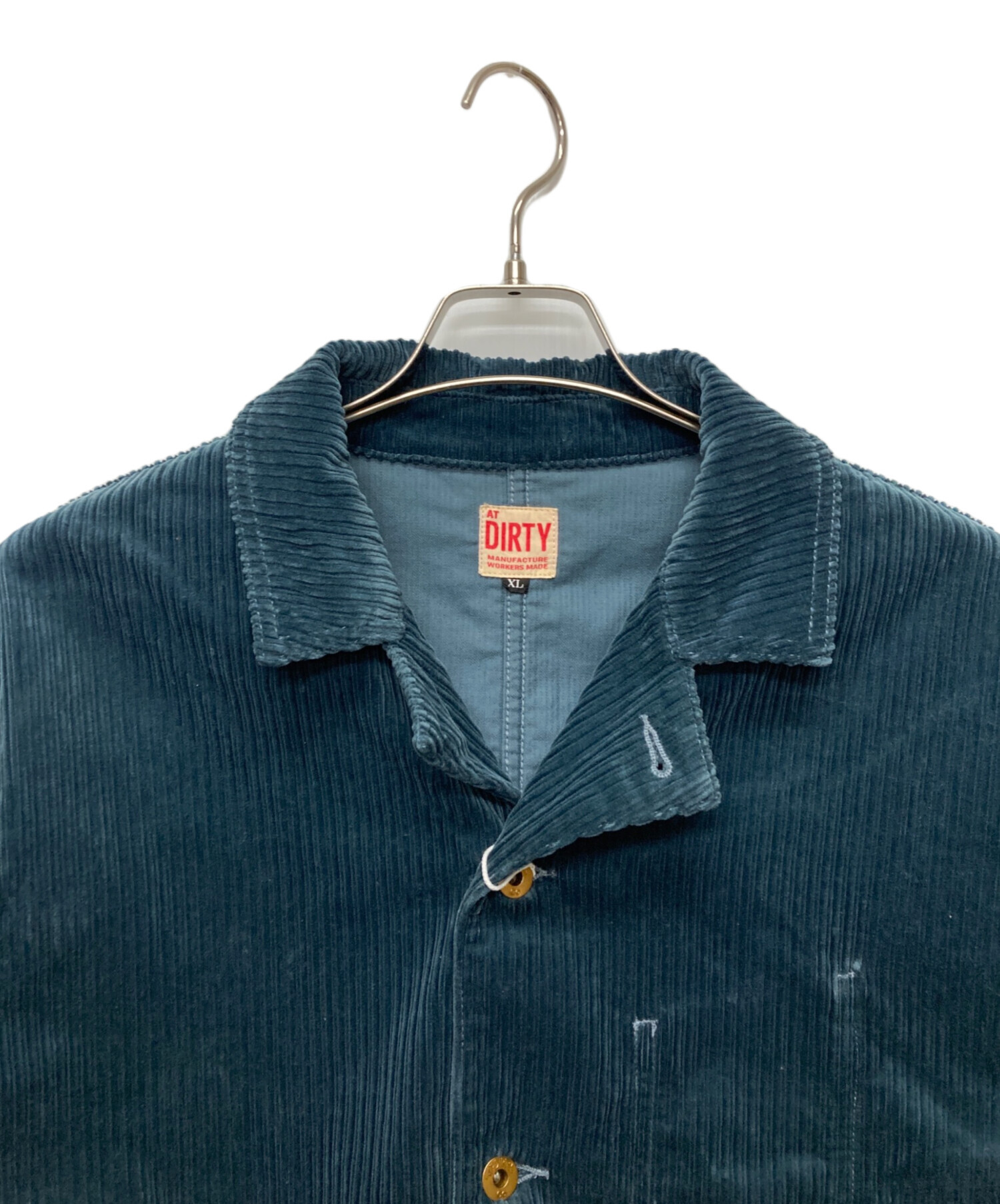 中古・古着通販】AT-DIRTY (アットダーティ) WORKERS JACKET CORDUROY