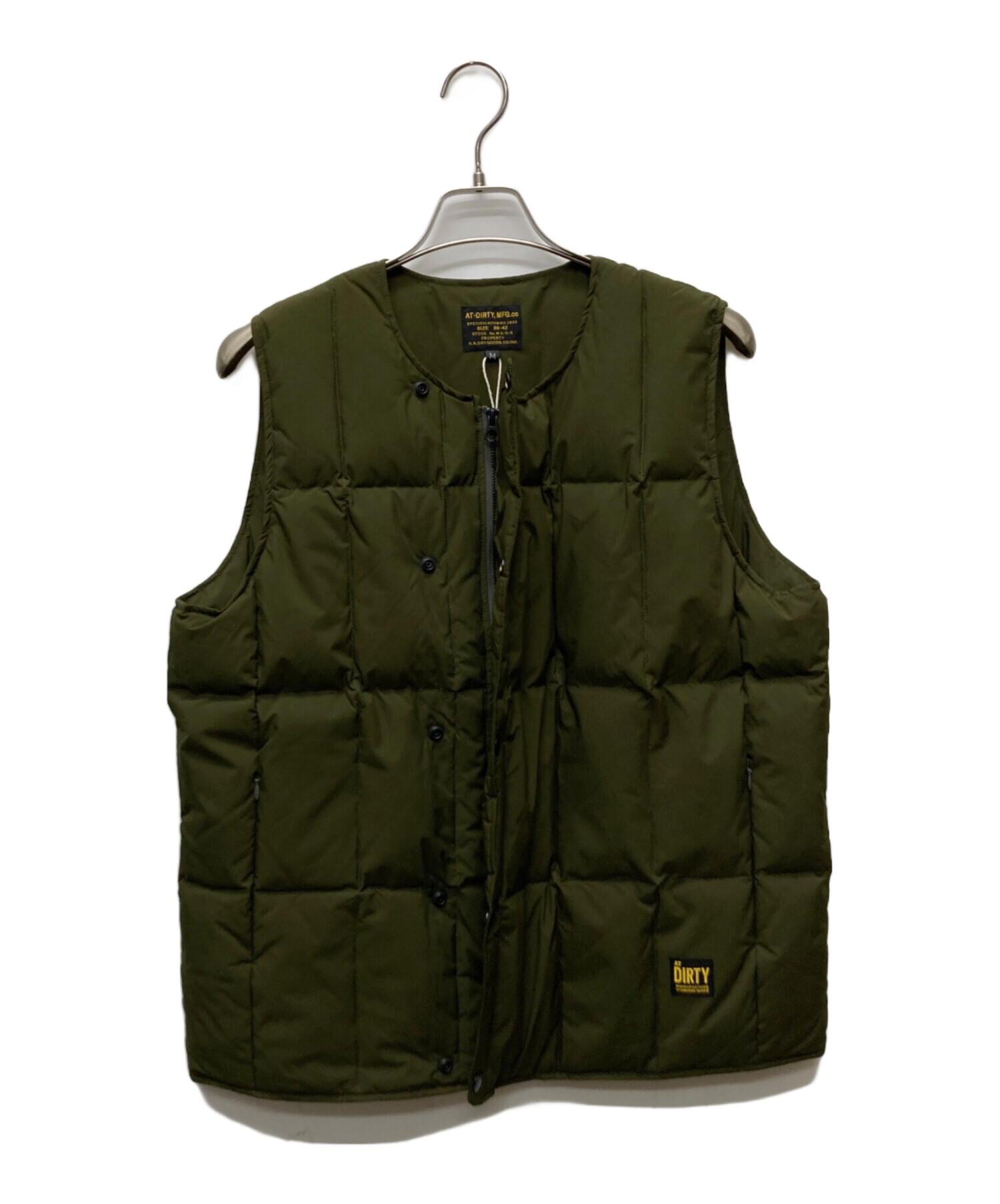 中古・古着通販】AT-DIRTY (アットダーティ) ATD-ARMOR DOWN VEST 
