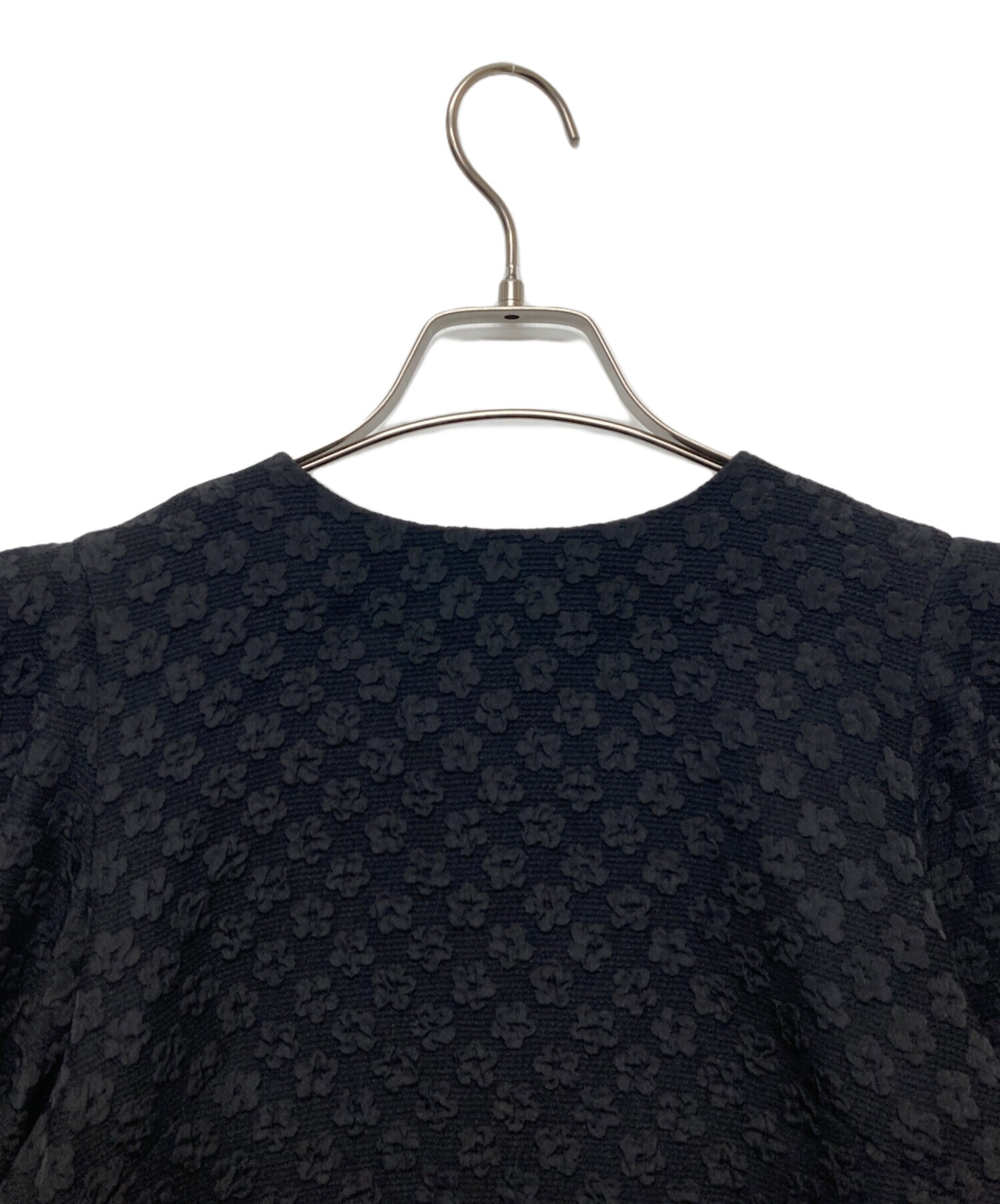 中古・古着通販】OHGA (オオガ) フラワージャガードブラウス/OHGA-1060