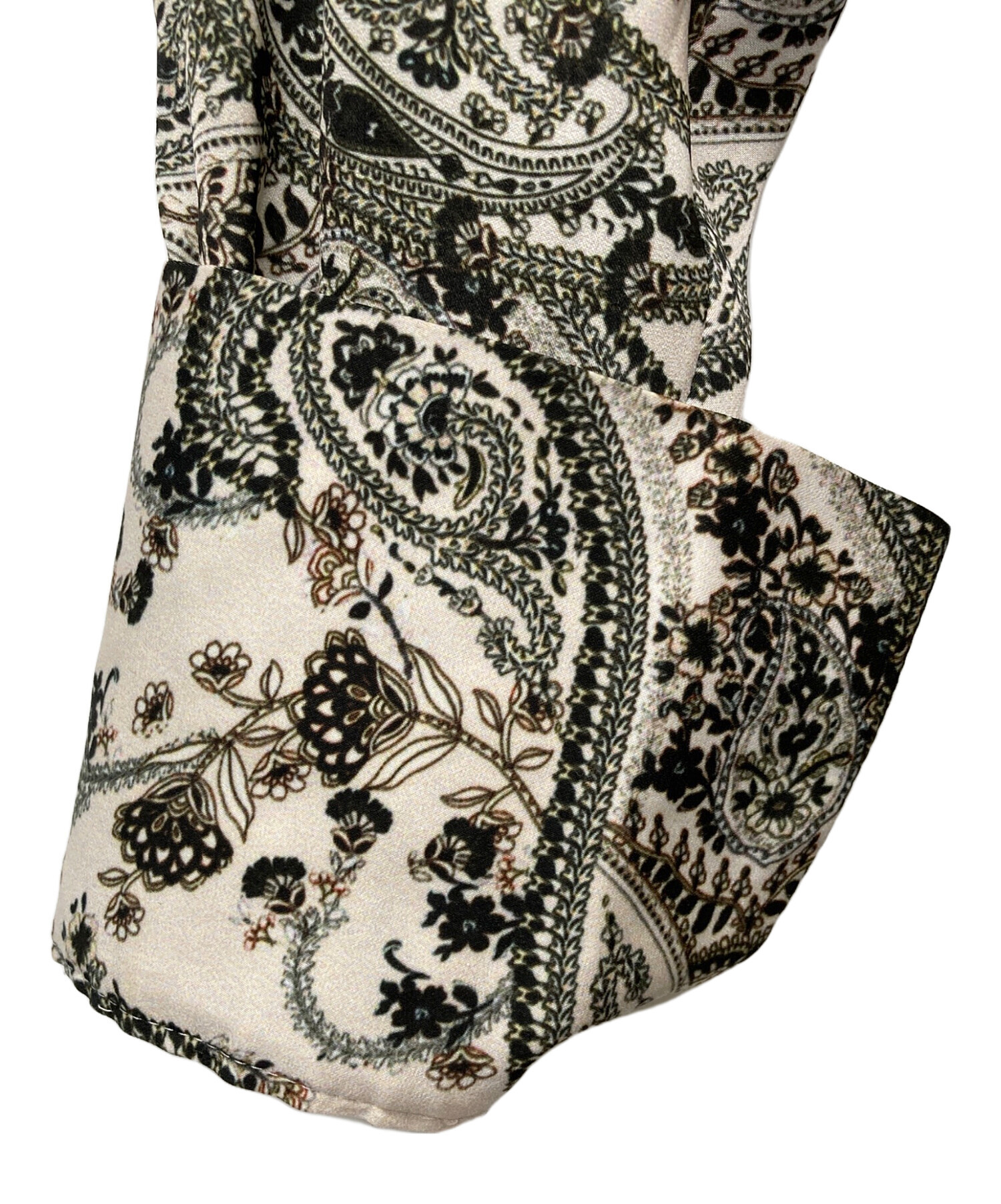 ANAYI ペイズリープリント ロングワンピース 36 中古・古着通販】ANAYI (アナイ) ペイズリーロングワンピース/102027