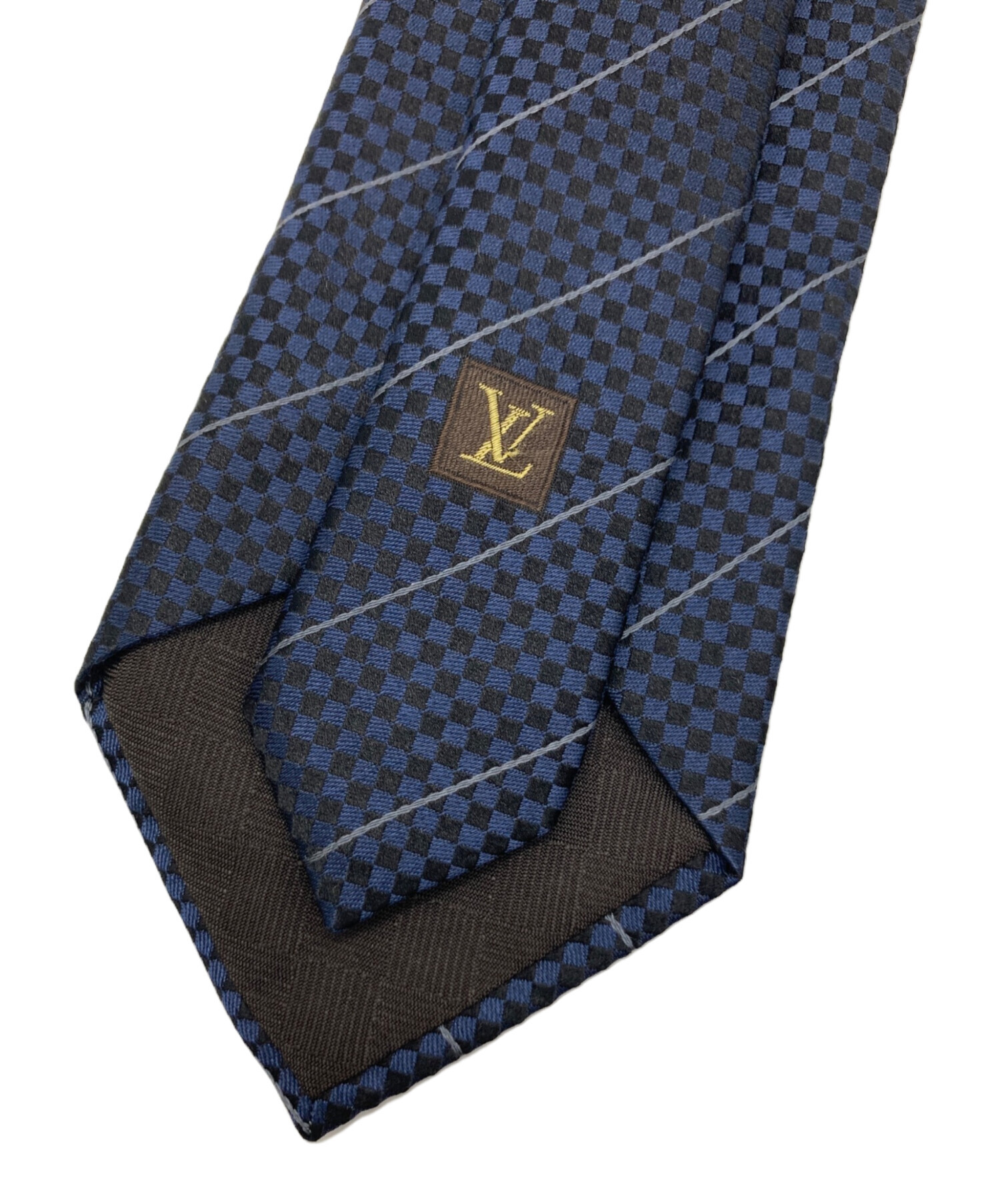 中古・古着通販】LOUIS VUITTON (ルイ ヴィトン) 総柄シルクネクタイ