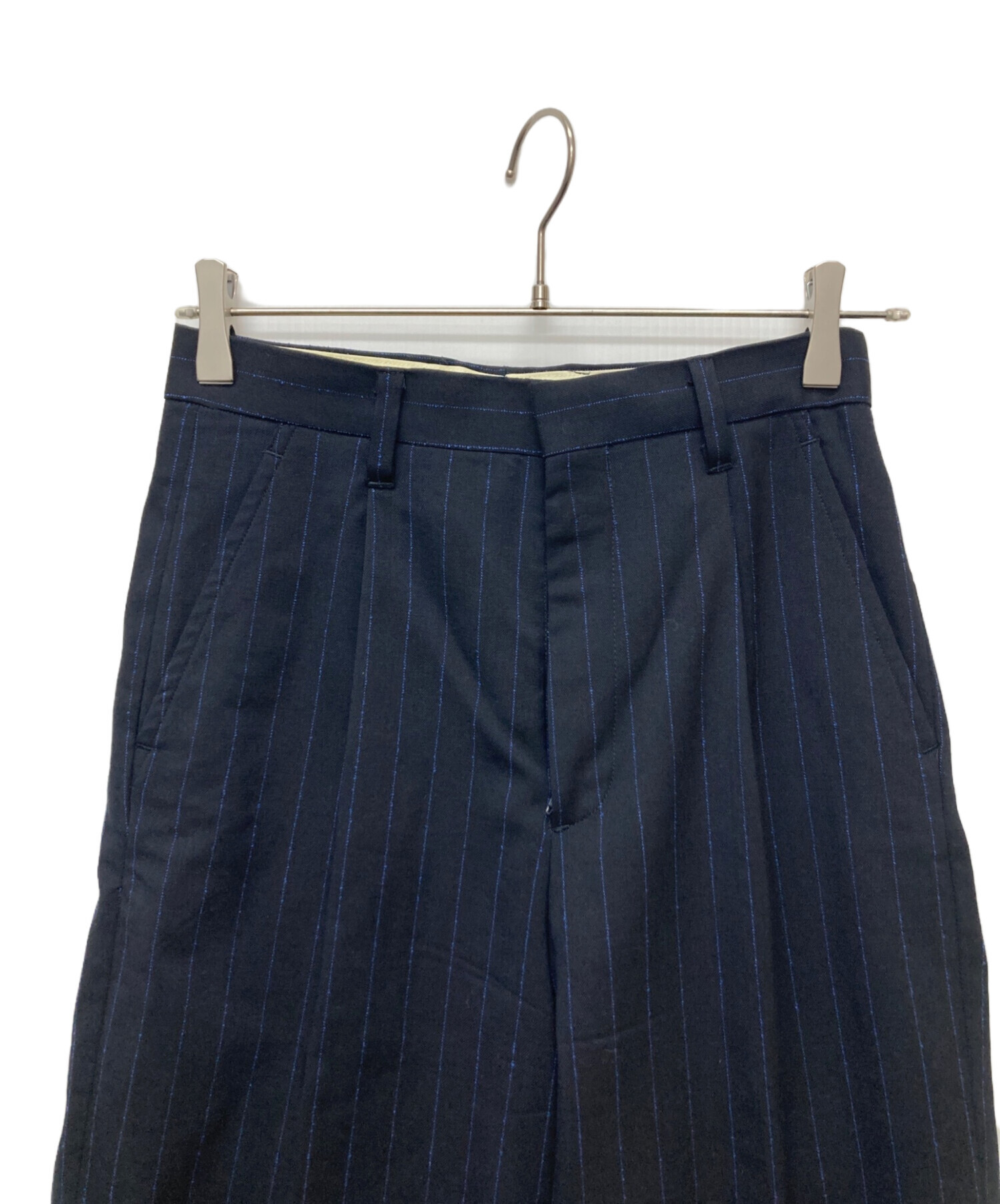 SHINZONE DOUBLE CUFF PINSTRIPE TROUSERS 【公式通販】