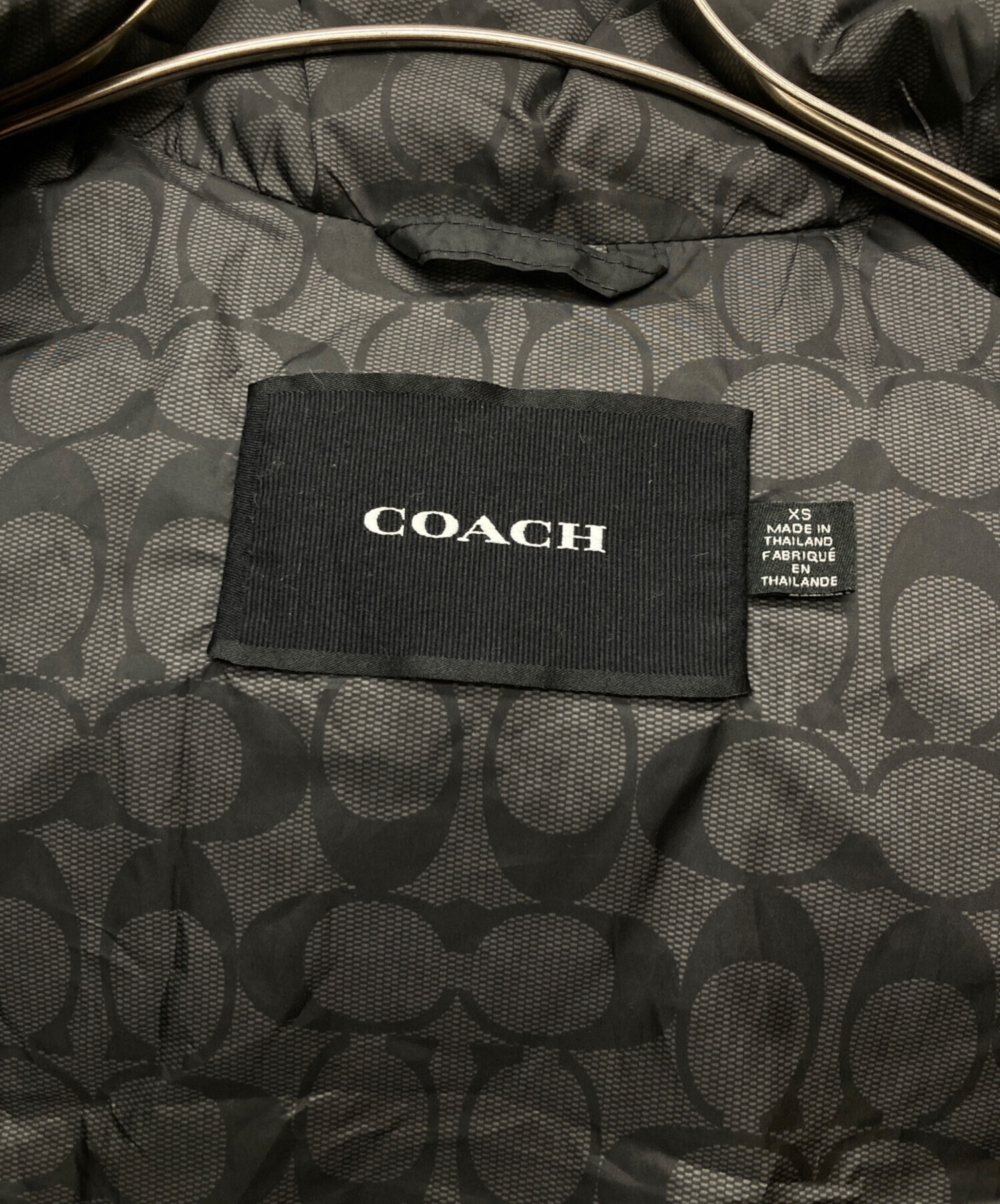 中古・古着通販】COACH (コーチ) シグネチャーダウンベスト/C5036