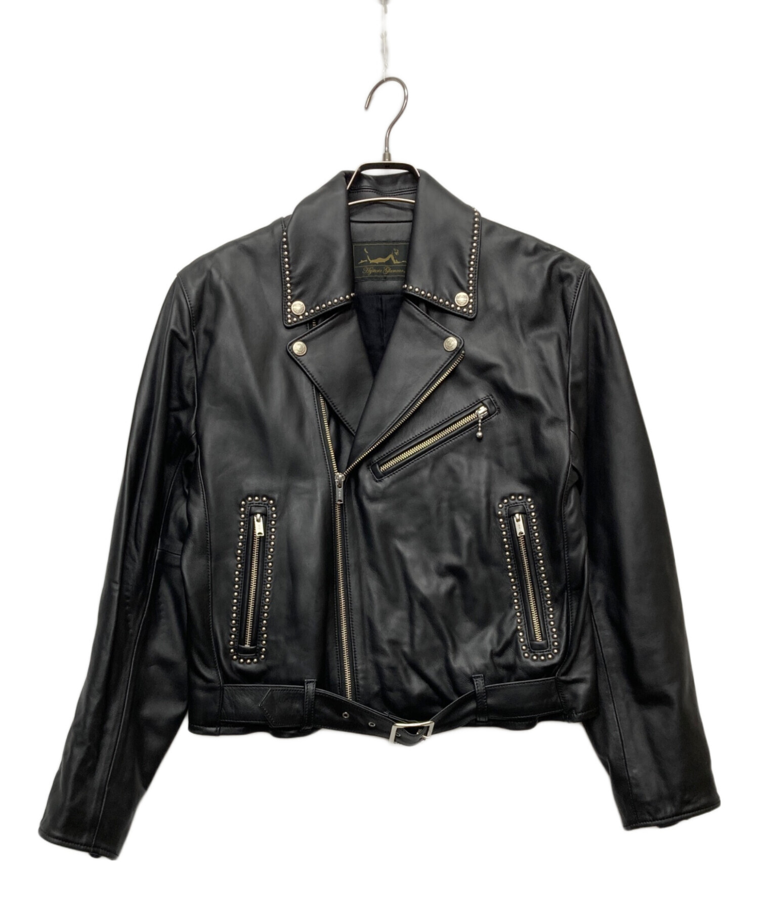 ヒステリックグラマー HYSTERIC GLAMOUR ラムレザージャケット 中古・古着通販】Hysteric Glamour (ヒステリックグラマー) ラムレザー