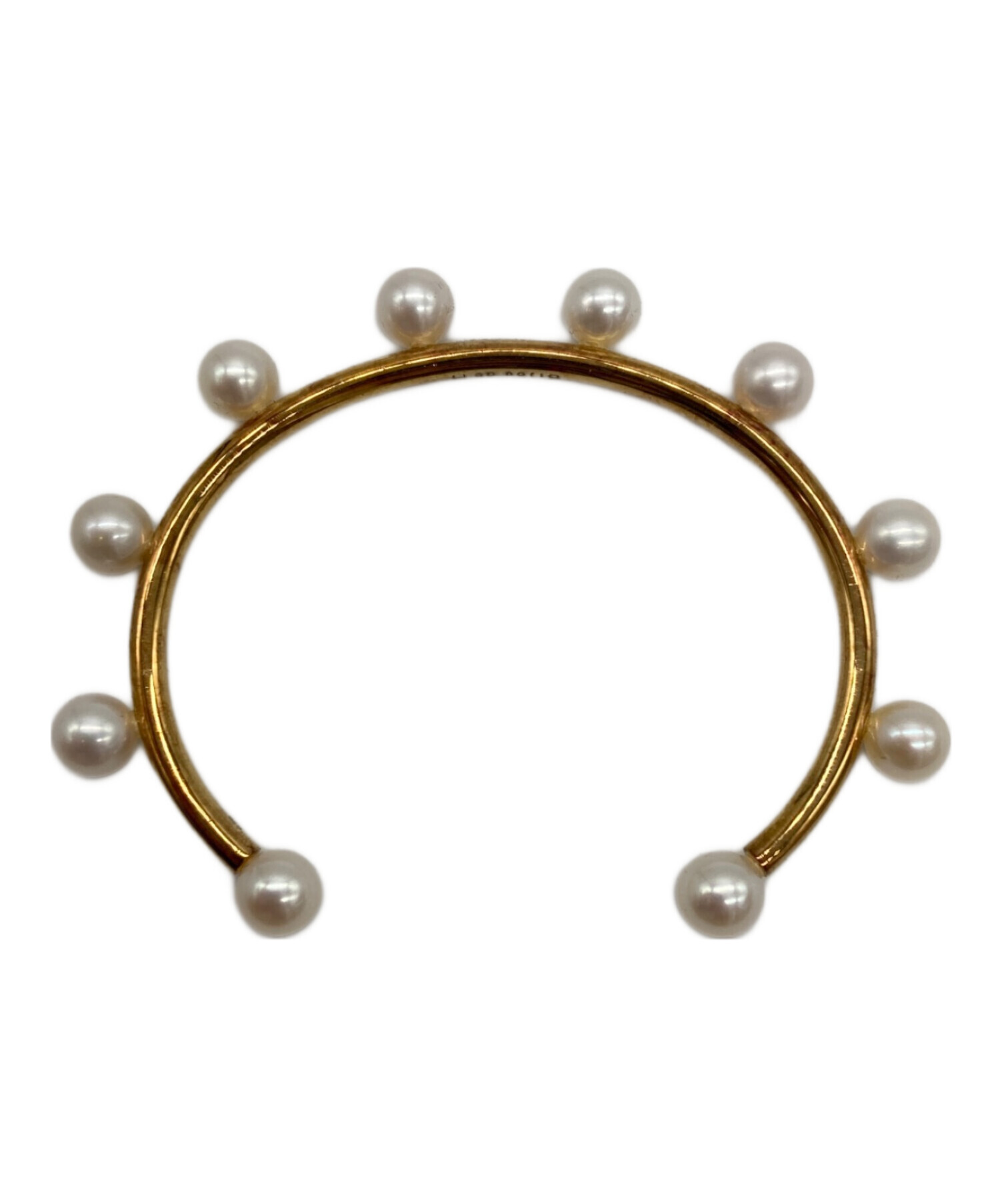 中古・古着通販】Bijou de M (ビジュードエム) Dot pearl bangle