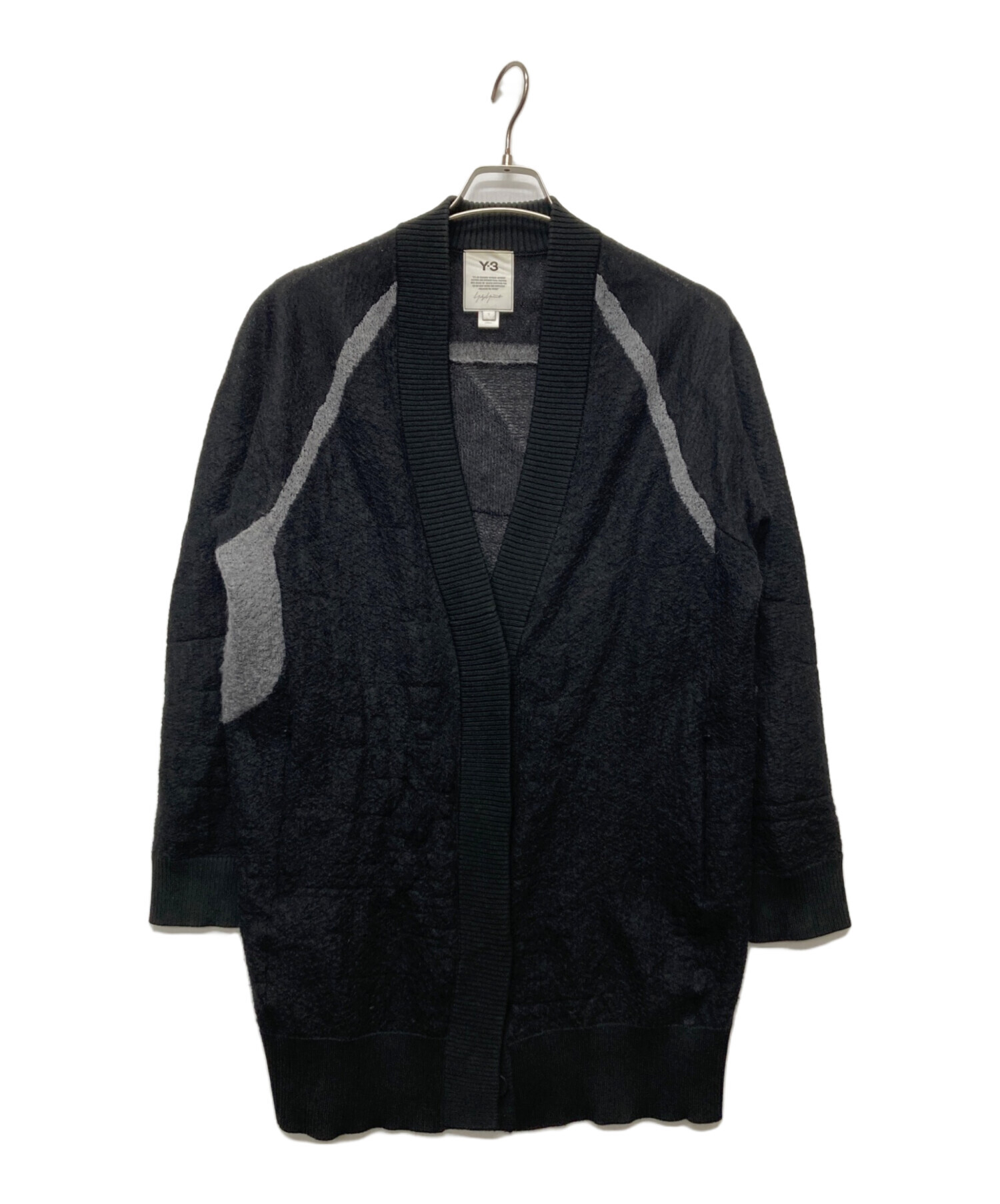 中古・古着通販】Y-3 (ワイスリー) CLASSIC SHEER KNIT CARDIGAN