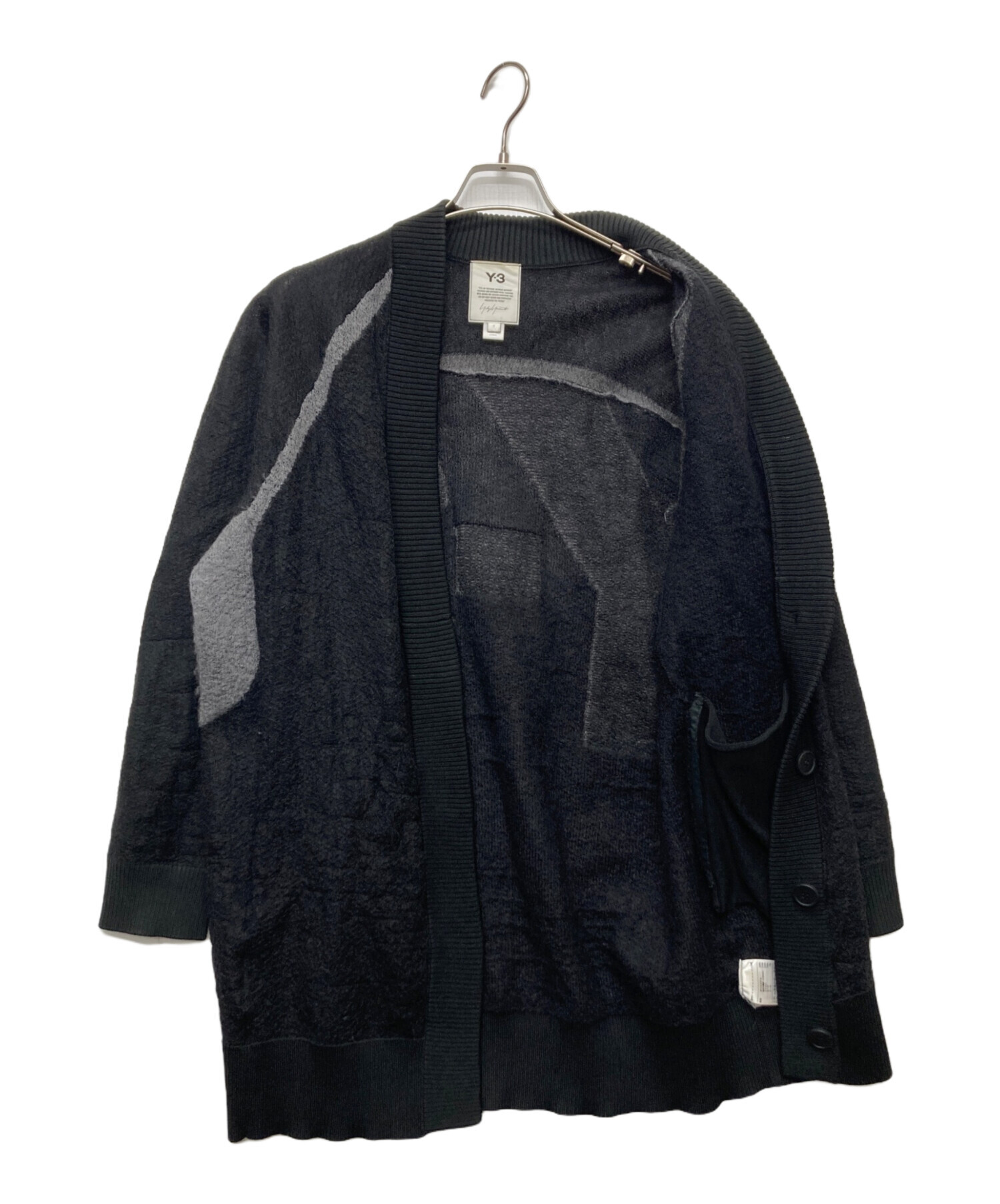 中古・古着通販】Y-3 (ワイスリー) CLASSIC SHEER KNIT CARDIGAN
