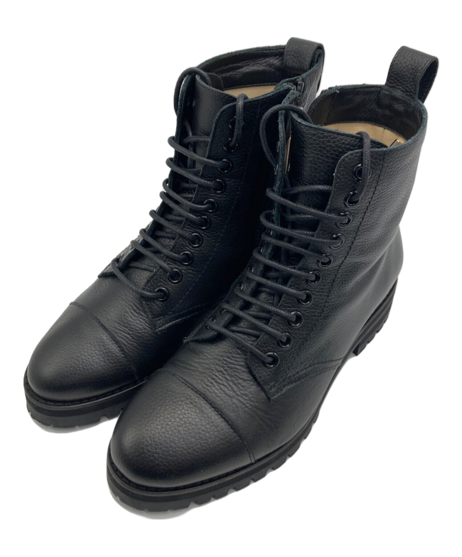 中古・古着通販】JIMMY CHOO (ジミーチュウ) サイドジップブーツ JIMMY 