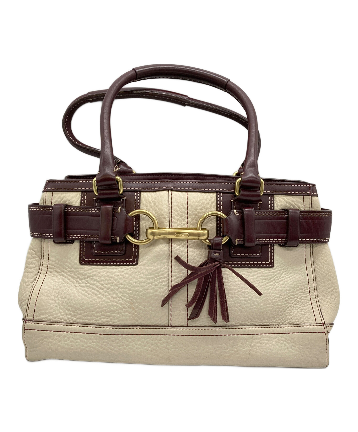 中古・古着通販】COACH (コーチ) ハンプトンズハンドバッグ/10212