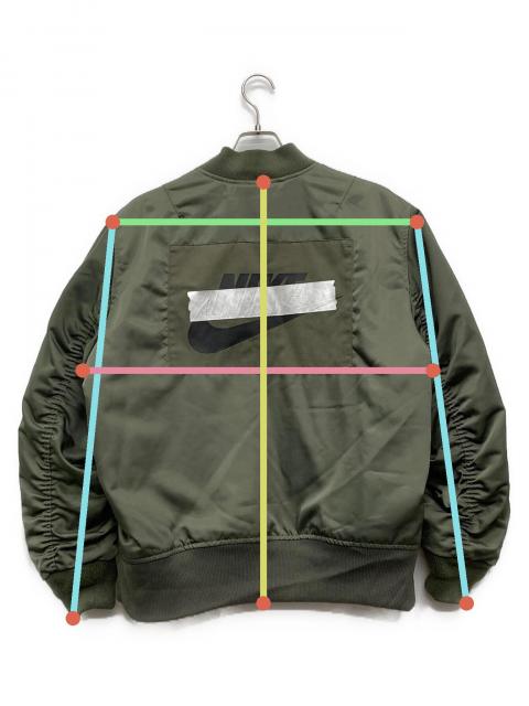 Nike PUNK PACK BOMBER JACKETナイキ カーキ NIKE PUNK PACK BOMBER