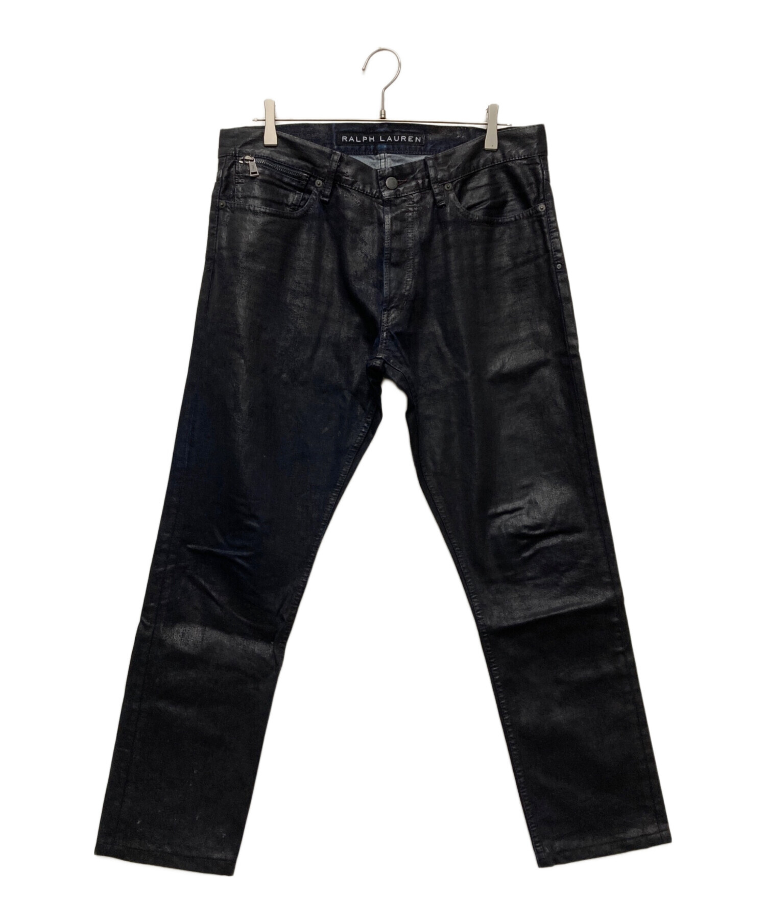 Polo Ralph Lauren black label コーティングデニム 中古・古着通販】RALPH LAUREN BlackLabel (ラルフローレンブラック