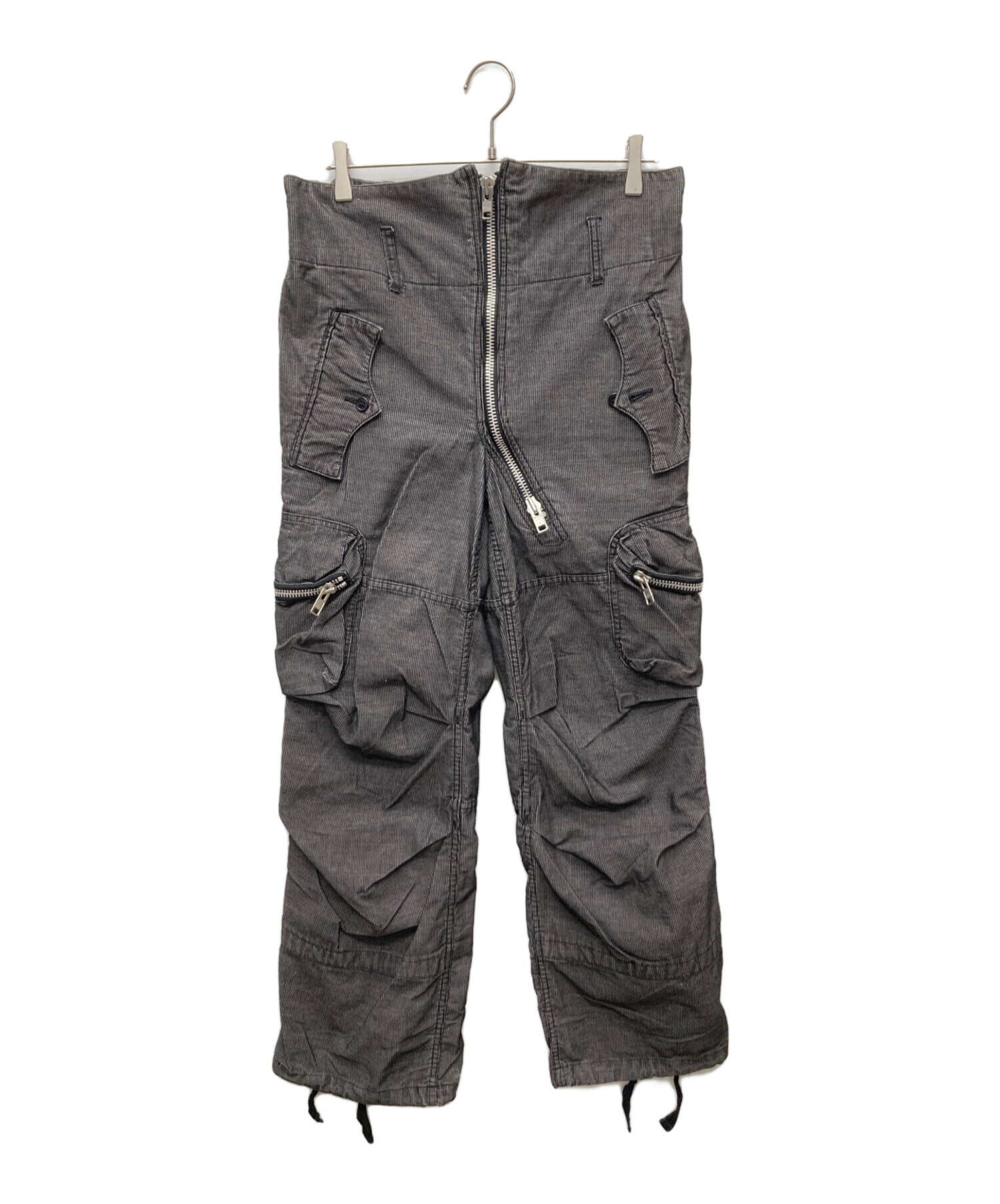 パンツ CABANE de ZUCCA straight pant archive 中古・古着通販】CABANE de ZUCCa (カバンドズッカ) 曲がりジップ