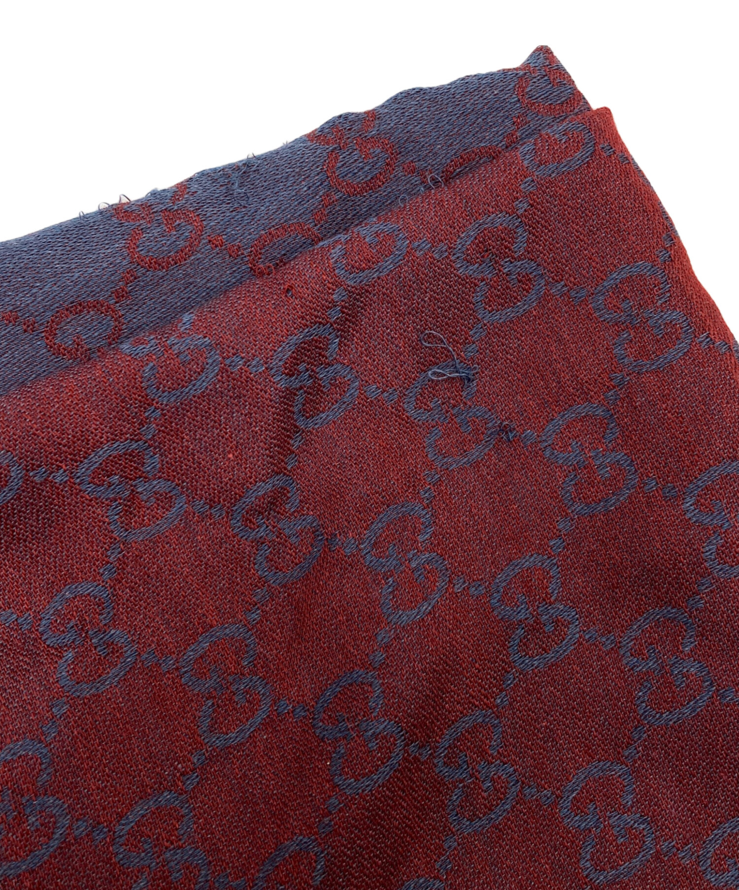 中古・古着通販】GUCCI (グッチ) GG/グッチシマ柄シルクウールストール
