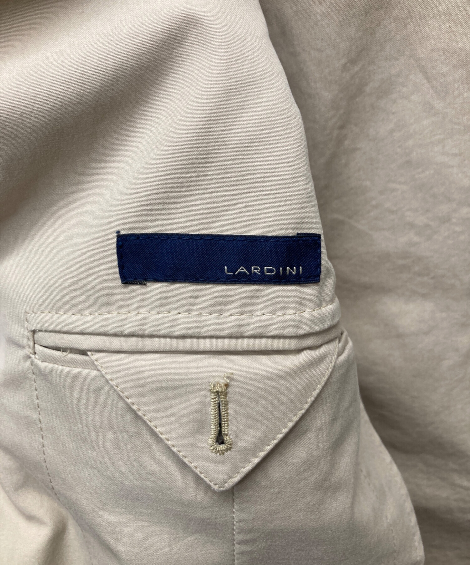中古・古着通販】LARDINI (ラルディーニ) コットン3Bテーラード