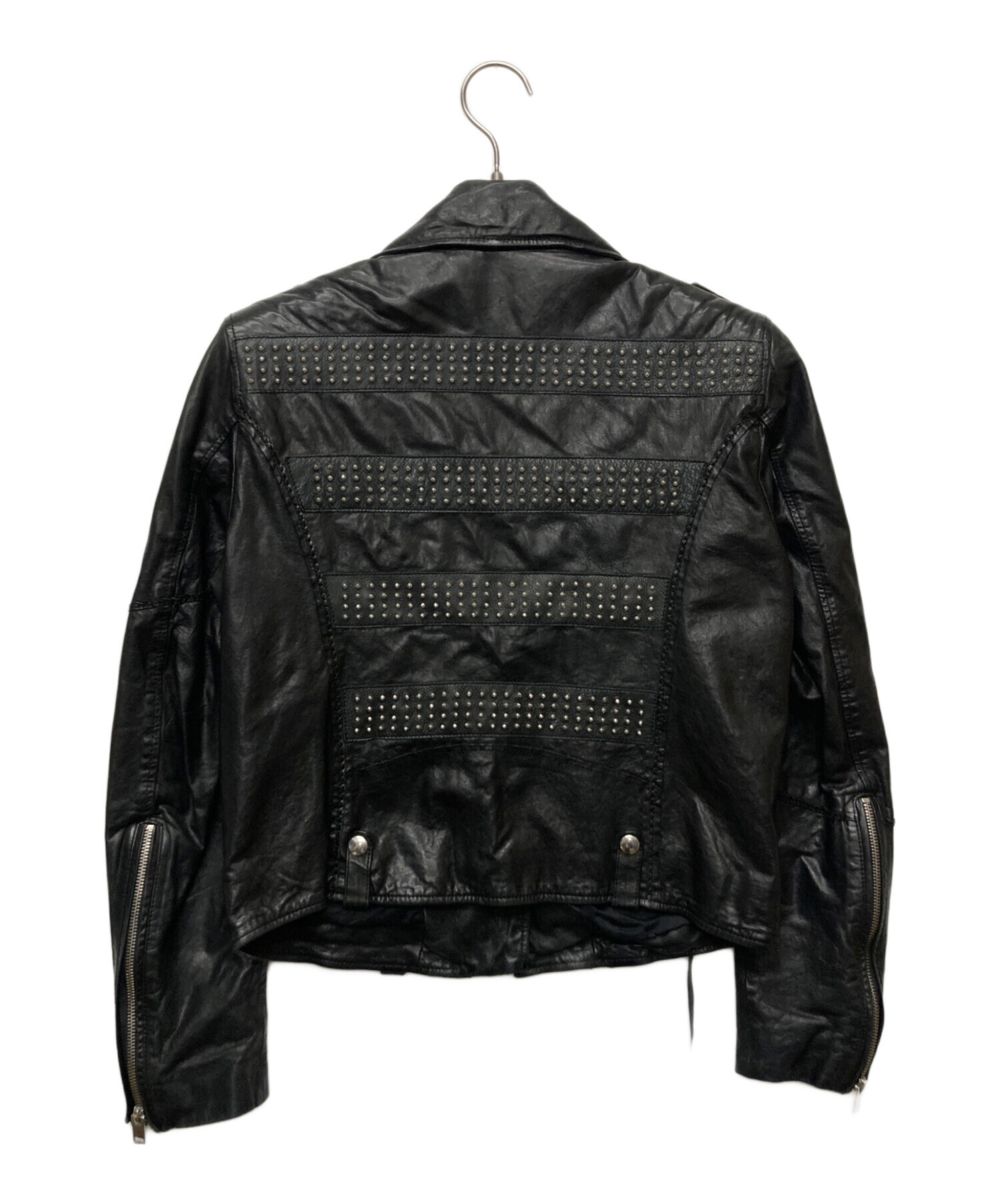DIESEL 00s レザージャケット y2k S DIESELディーゼル レザージャケットS 00s archive Y2Kお兄系