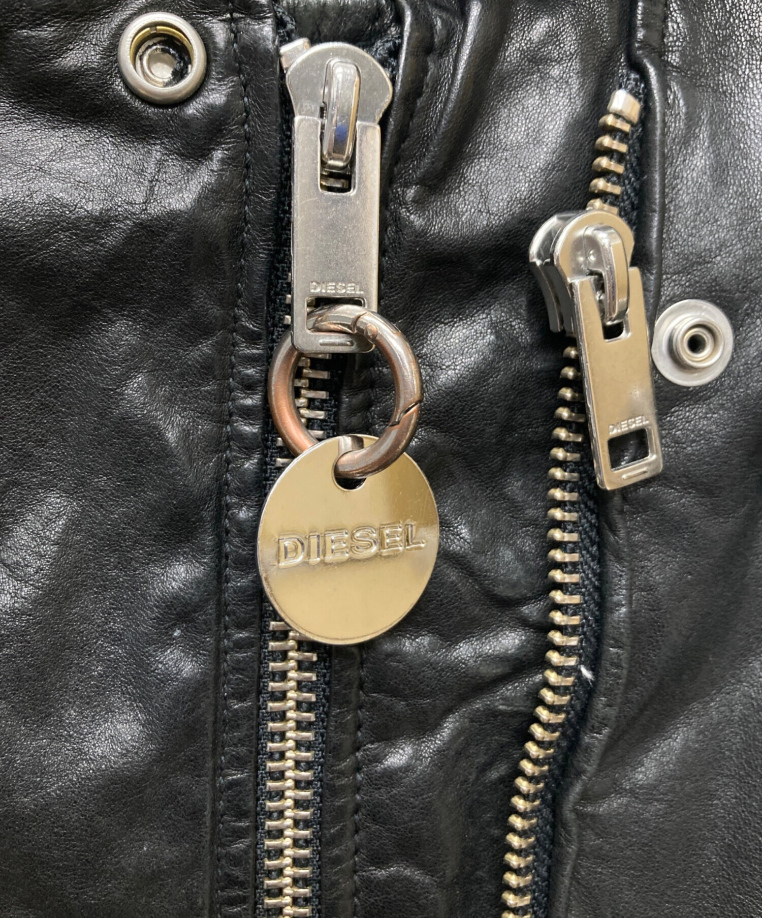 中古・古着通販】DIESEL (ディーゼル) スタッズザーライダース