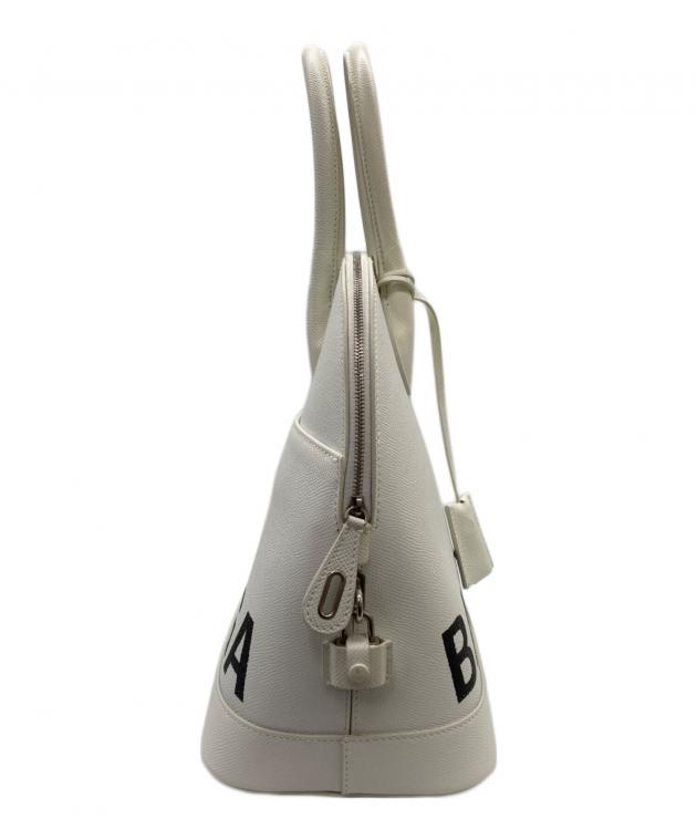 BALENCIAGA バレンシアガ ショルダーバッグ - 白 【古着】【中古】 中古・古着通販】BALENCIAGA (バレンシアガ) 2WAYショルダーバッグ