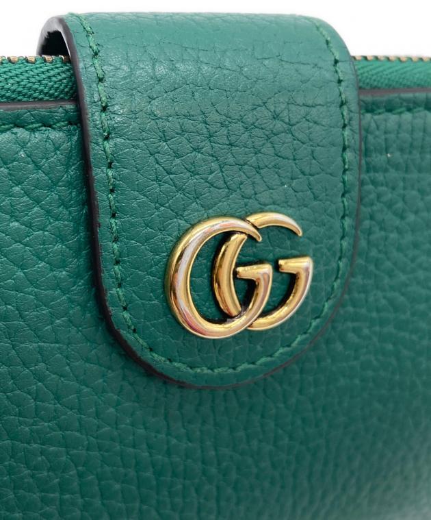 中古・古着通販】GUCCI (グッチ) バンブー付き ダブルG ミディアム
