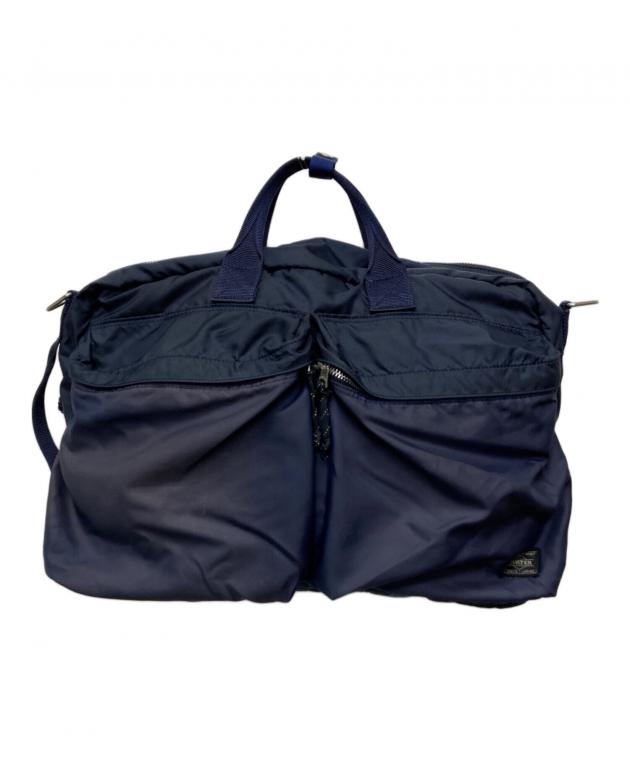 【激レア】PORTER タクティカル ボディバッグ ネイビー 未使用級 Y2K 中古・古着通販】PORTER (ポーター) FORCE 3WAY BRIEFCAS/855-07594