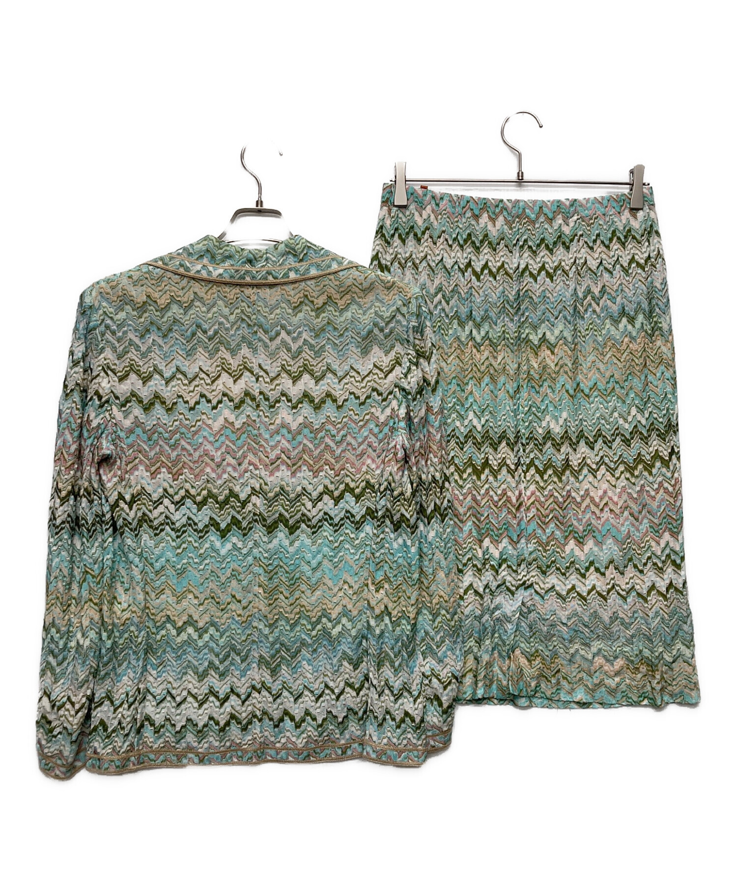 中古・古着通販】missoni (ミッソーニ) ジグザグスカートセットアップ