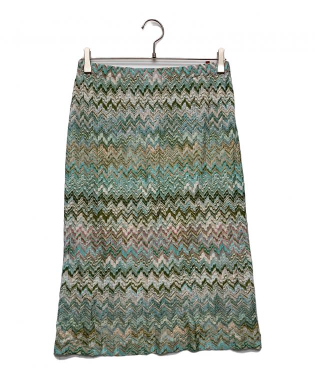 中古・古着通販】missoni (ミッソーニ) ジグザグスカートセットアップ