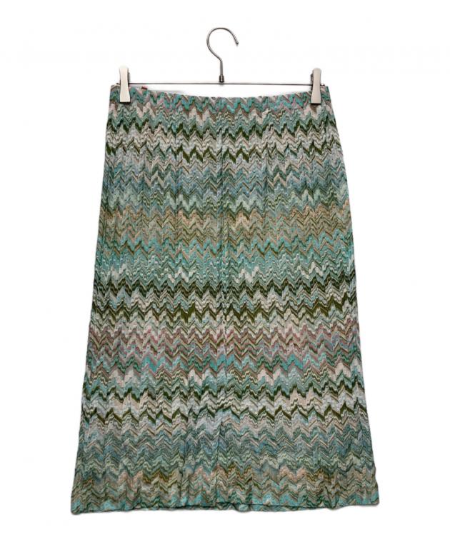 中古・古着通販】missoni (ミッソーニ) ジグザグスカートセットアップ