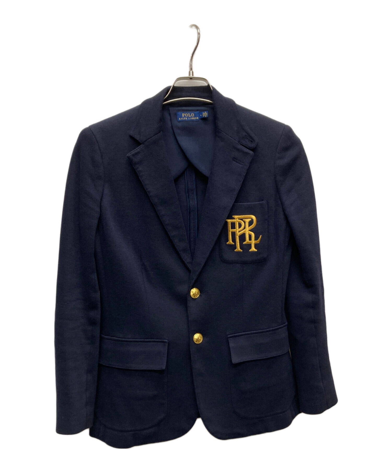 中古・古着通販】POLO RALPH LAUREN (ポロ・ラルフローレン) 紺ブレ