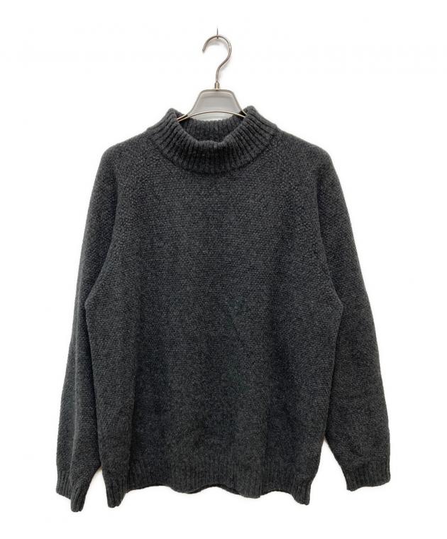 中古・古着通販】ATON (エイトン) WOOL KANOKO MOCKNECK SWEATER