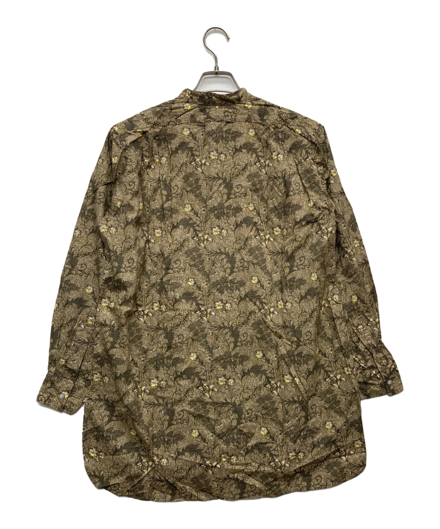 中古・古着通販】HEUGN (ユーゲン) 総柄シャツ/SHIRT033 カーキ サイズ