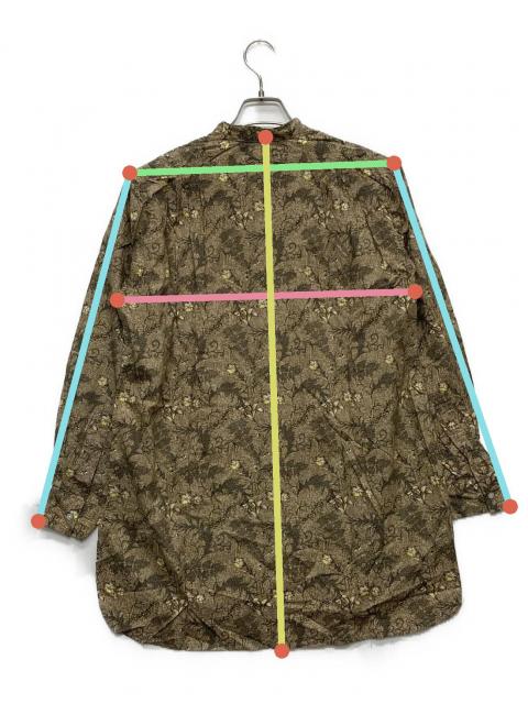 中古・古着通販】HEUGN (ユーゲン) 総柄シャツ/SHIRT033 カーキ サイズ