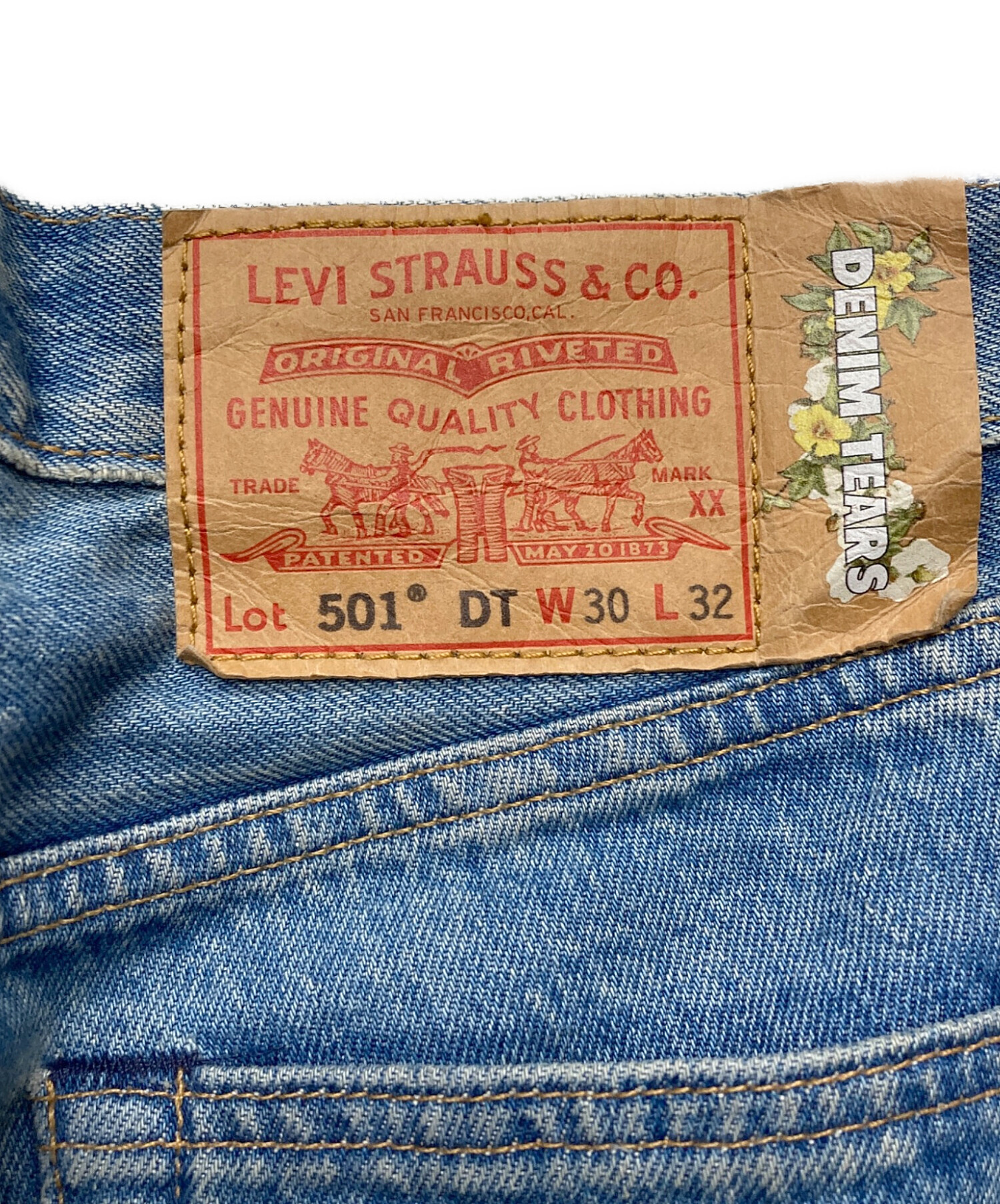 中古・古着通販】LEVI'S (リーバイス) Denim Tears (デニムティアーズ