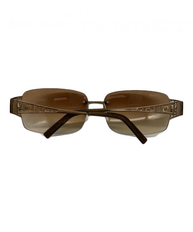 【中古】FENDI フェンディ リムレス ゴールド メガネ eY09203A FENDI - 【中古】FENDI フェンディ リムレス ゴールド メガネ eY09203A