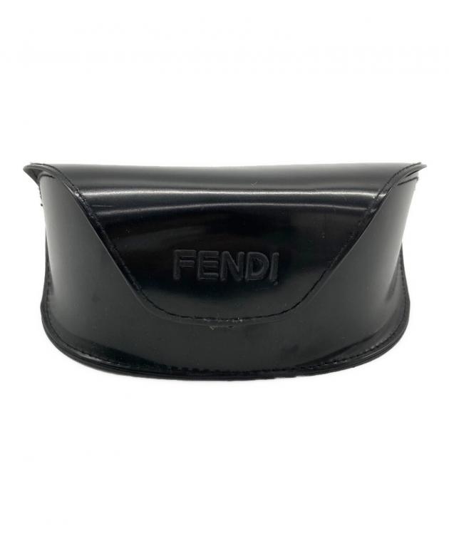 中古・古着通販】FENDI (フェンディ) ズッカ柄リムレスサングラス