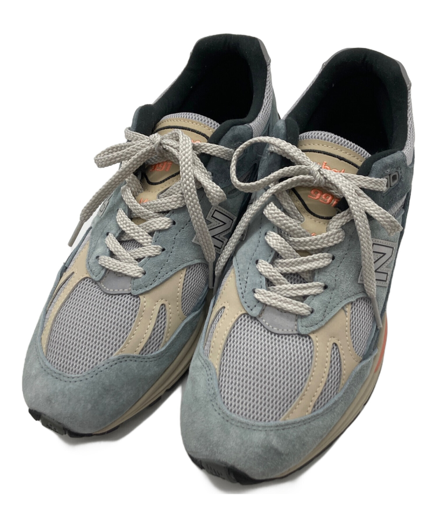 中古・古着通販】NEW BALANCE (ニューバランス) 991V2/U991SG2 ブルー